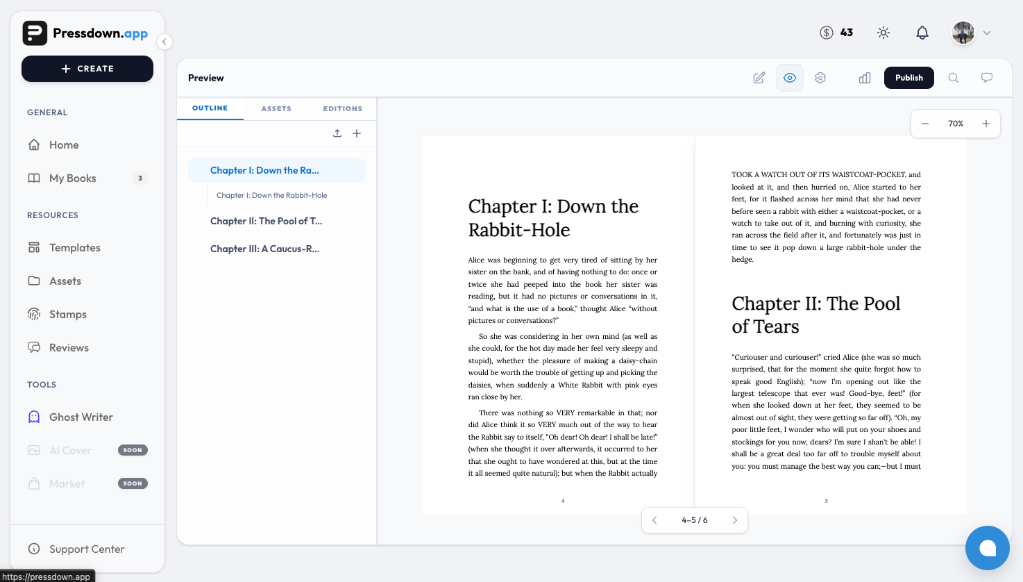 Live PDF Rendering